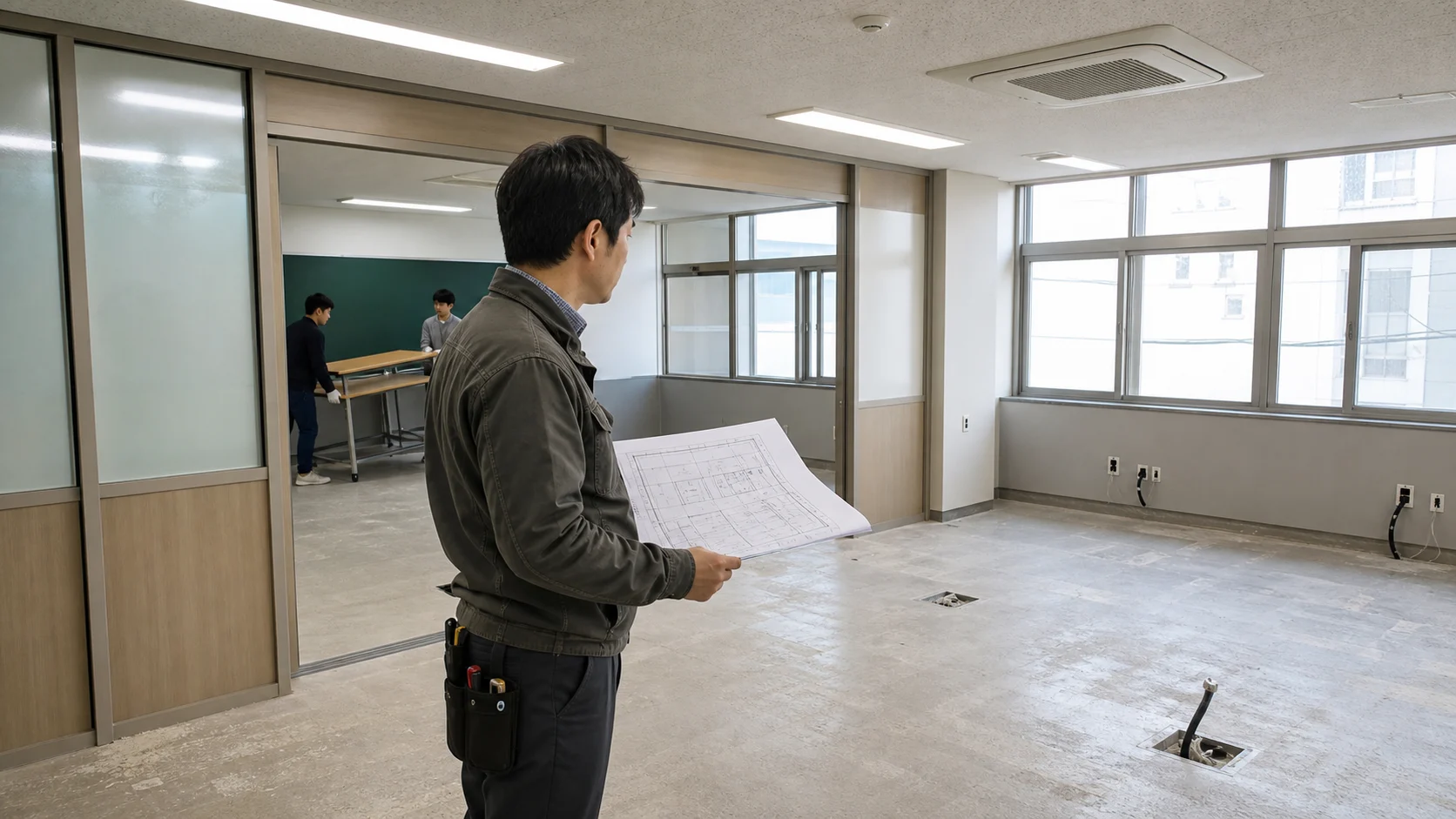 학원 원상복구